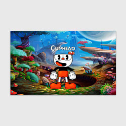 Бумага для упаковки Cuphead Красная чашечка, цвет: 3D-принт