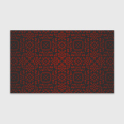 Бумага для упаковки КРАСНЫЕ ЛИНИИ ПАТТЕРН, цвет: 3D-принт