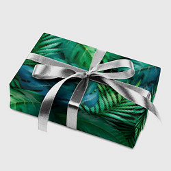 Бумага для упаковки Green plants pattern, цвет: 3D-принт — фото 2