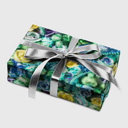 Бумага для упаковки Акриловые Цветы - Паттерн, цвет: 3D-принт — фото 2
