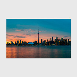 Бумага для упаковки Закат в Торонто, цвет: 3D-принт