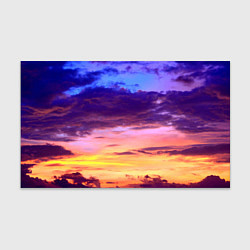 Бумага для упаковки Небо на закате, цвет: 3D-принт