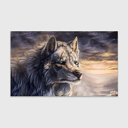 Бумага для упаковки Старый мудрый волк, цвет: 3D-принт