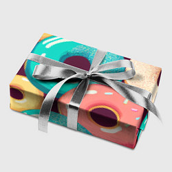 Бумага для упаковки Пончики и только пончики, цвет: 3D-принт — фото 2
