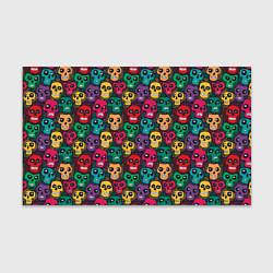 Бумага для упаковки Череп с глазами, цвет: 3D-принт