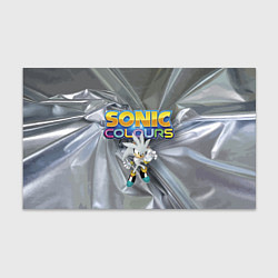 Бумага для упаковки Silver Hedgehog - Sonic - Video Game, цвет: 3D-принт