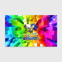 Бумага для упаковки Sonic Colours - Hedgehog - Video game, цвет: 3D-принт