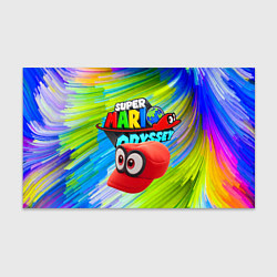 Бумага для упаковки Super Mario Odyssey - Nintendo - Бейсболка, цвет: 3D-принт