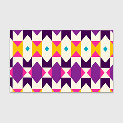 Бумага для упаковки Геометрический цветной орнамент, цвет: 3D-принт