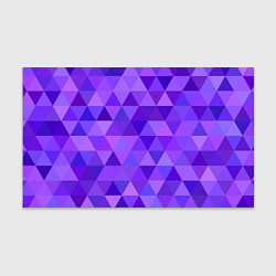 Бумага для упаковки Фиолетовые фигуры, цвет: 3D-принт