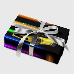 Бумага для упаковки Chevrolet Corvette - гоночная команда - Motorsport, цвет: 3D-принт — фото 2