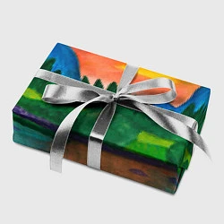 Бумага для упаковки Закат на реке, цвет: 3D-принт — фото 2