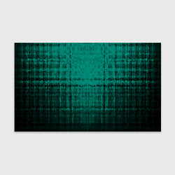 Бумага для упаковки Мозаичный узор в черно -зеленых тонах, цвет: 3D-принт