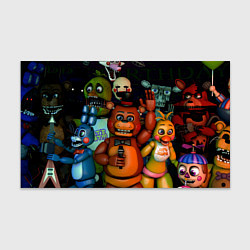 Бумага для упаковки Five Nights at Frеddys, цвет: 3D-принт