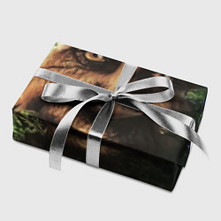 Бумага для упаковки Дерево с лицом мем Мудрое дерево, цвет: 3D-принт — фото 2