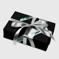 Бумага для упаковки Чернобелая бензопила, цвет: 3D-принт — фото 2