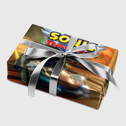 Бумага для упаковки Team Sonic racing - hedgehog - video game, цвет: 3D-принт — фото 2