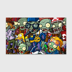 Бумага для упаковки PvZ - Zombies