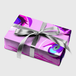 Бумага для упаковки Неоновые глаза - Cyberpunk, цвет: 3D-принт — фото 2