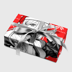 Бумага для упаковки Новогодняя Пауэр: Человек-бензопила, цвет: 3D-принт — фото 2