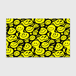 Бумага для упаковки Кислотный желтый смайлик, цвет: 3D-принт