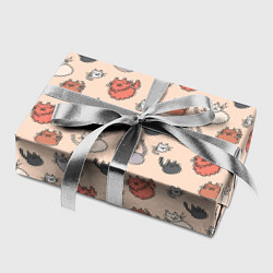 Бумага для упаковки Коты рисованные, цвет: 3D-принт — фото 2