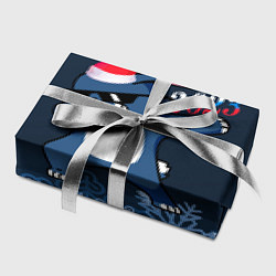 Бумага для упаковки Чёрный водяной дэб кролик 2023, цвет: 3D-принт — фото 2