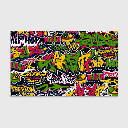 Бумага для упаковки Крутое граффити, цвет: 3D-принт