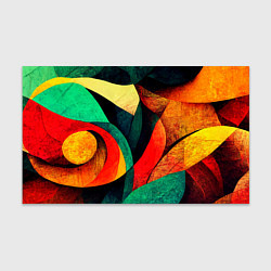 Бумага для упаковки Текстурированная цветная абстракция, цвет: 3D-принт