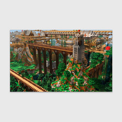 Бумага для упаковки Minecraft постройка, цвет: 3D-принт