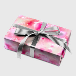 Бумага для упаковки Розовое множество красок и пузырей, цвет: 3D-принт — фото 2