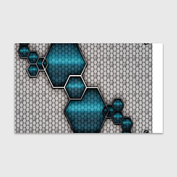 Бумага для упаковки Cyber texture abstraction, цвет: 3D-принт
