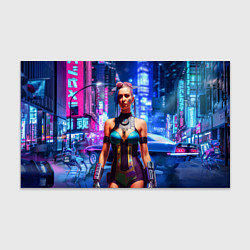 Бумага для упаковки Cyberpunk 2077 - neural network