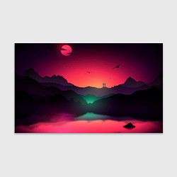 Бумага для упаковки Неоновая природа, цвет: 3D-принт