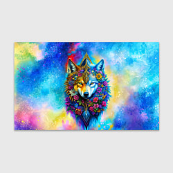 Бумага для упаковки Лисоволк, цвет: 3D-принт