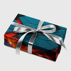 Бумага для упаковки Лавовые наносоты, цвет: 3D-принт — фото 2