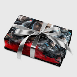 Бумага для упаковки Gears of War game, цвет: 3D-принт — фото 2