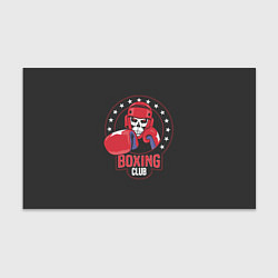 Бумага для упаковки Boxing club - боксёр, цвет: 3D-принт