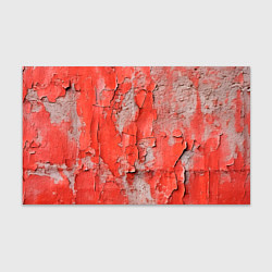 Бумага для упаковки Красные и серые трещины, цвет: 3D-принт