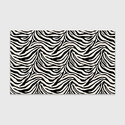 Бумага для упаковки Полосатая шкура зебры, белого тигра, цвет: 3D-принт
