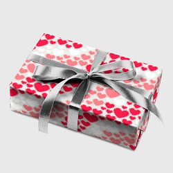 Бумага для упаковки Волны Любви - сердечки, цвет: 3D-принт — фото 2