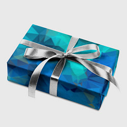 Бумага для упаковки Blue fantasy, цвет: 3D-принт — фото 2