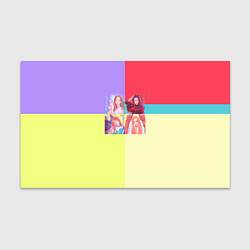 Бумага для упаковки Блек Пинк - разноцветный, цвет: 3D-принт