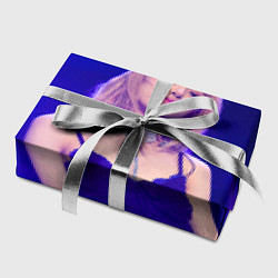 Бумага для упаковки Rose Blackpink blue background, цвет: 3D-принт — фото 2