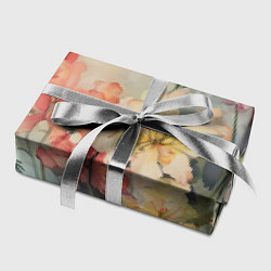 Бумага для упаковки Акварельные лилии, цвет: 3D-принт — фото 2