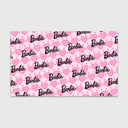 Бумага для упаковки Логотип Барби и розовое кружево, цвет: 3D-принт