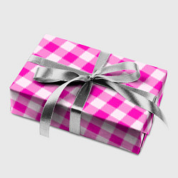 Бумага для упаковки Розовая клетка Барби, цвет: 3D-принт — фото 2
