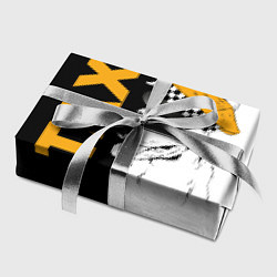 Бумага для упаковки Собака в кепке таксиста, цвет: 3D-принт — фото 2