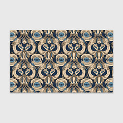 Бумага для упаковки Коричневый узор паттерн, цвет: 3D-принт