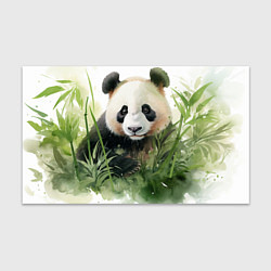 Бумага для упаковки Панда акварель, цвет: 3D-принт
